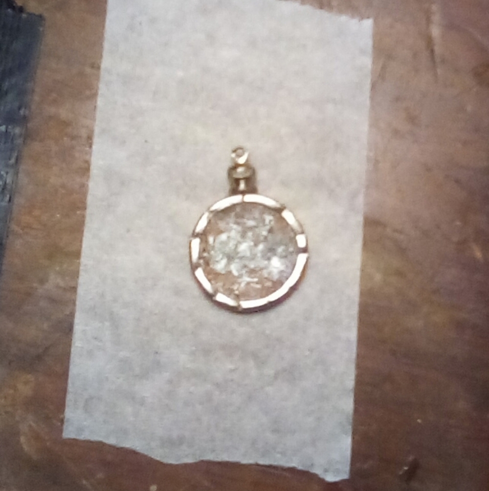 Distressed Penny Necklace Charm🎗